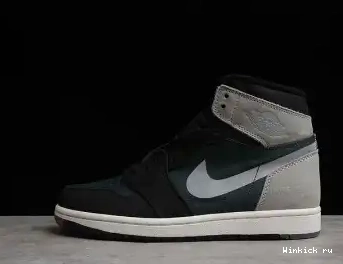 BLACK GORE-TEX ELEMENT JORDAN RETRO GREY HIGH 1 PARTICLE 0630